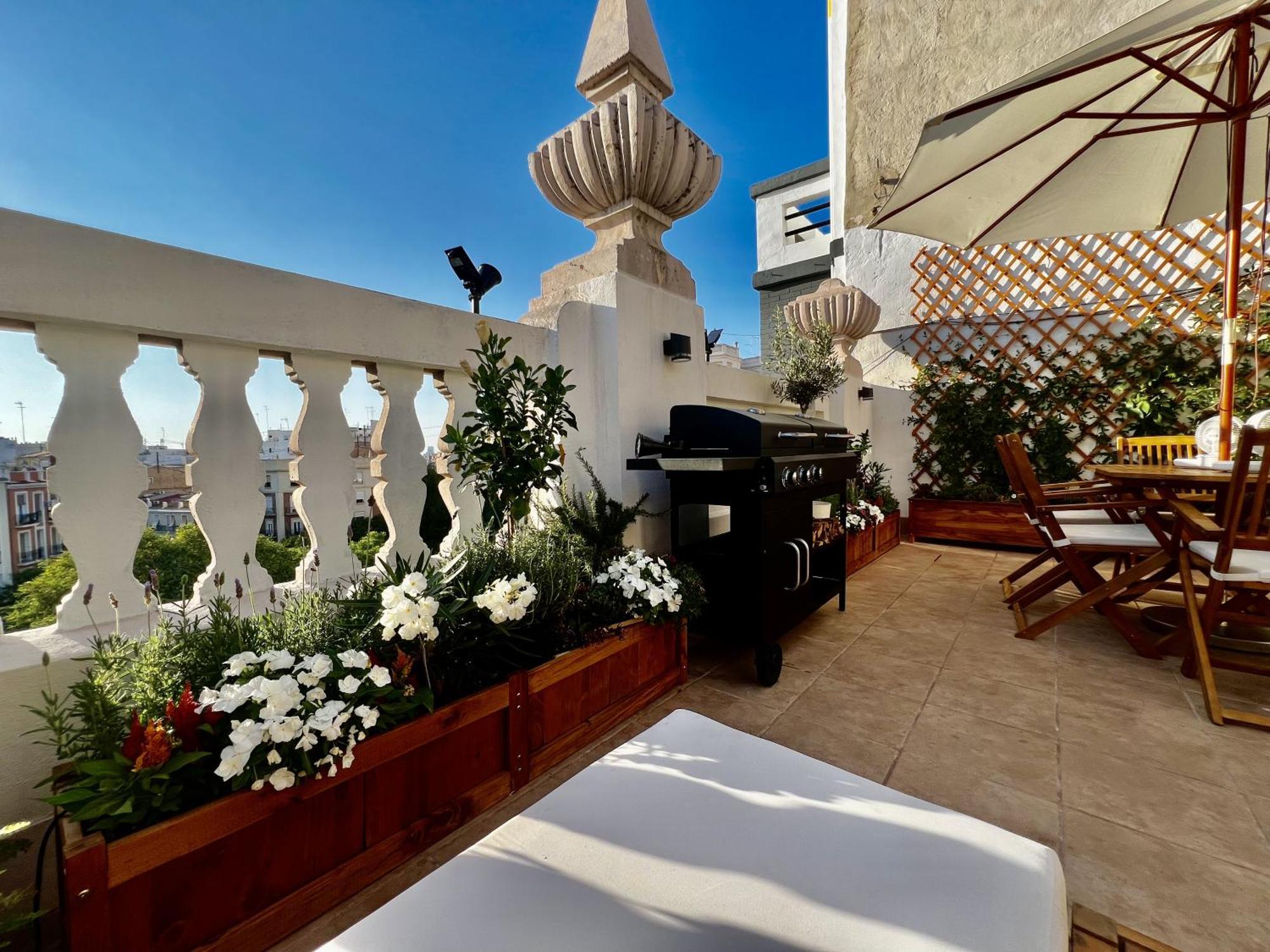 Luxury Penthouse Center Appartement Walencja Zewnętrze zdjęcie